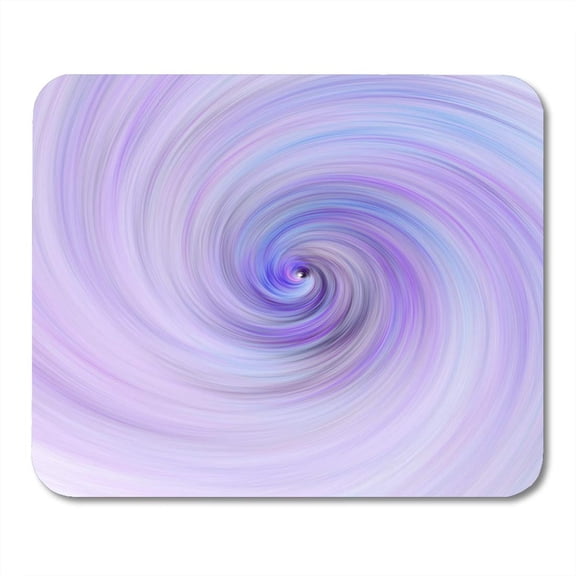 SIDONKU Colorful Asymmetric Fantastic Swirl Abstract Blue and Purple Fractal Fantasy Digital 3D Rendering Blur Mousepad Mouse Pad Mouse Mat 9x10 inch