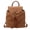 Brown, variant on PRIYAL Fashion Backpacks Purse Casual Outdoor Shopping Daypacks Sports Rucksack Hiking Travel Multipurpose Bag