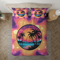 thumbnail image 3 of Lotusprinthandmade Beach Bedding Set (Made in Vietnam) (78x88), beach themed bedspread, beach comforter set, 3 of 5