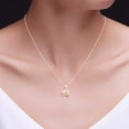 thumbnail image 6 of AFFY Love Knot Pendant Necklace in 14k Rose Gold Over Sterling Silver, 6 of 7