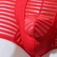 thumbnail image 6 of COSFO Mens Boxer Briefs Underwear Pack Striped Breathable Transparent Underwear Classic Fit Ice Silk Support Pouch Underwear Men, 6 of 9
