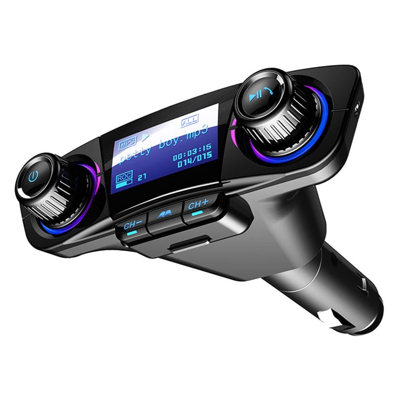 FM Transmitter Aux Modulator Wireless Bluetooth Handsfree MP3 Players Car A S4Z9 