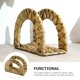 thumbnail image 5 of unbranded Servilletas De Metal Y Tejido Natural Para Uso En Y De, 5 of 8