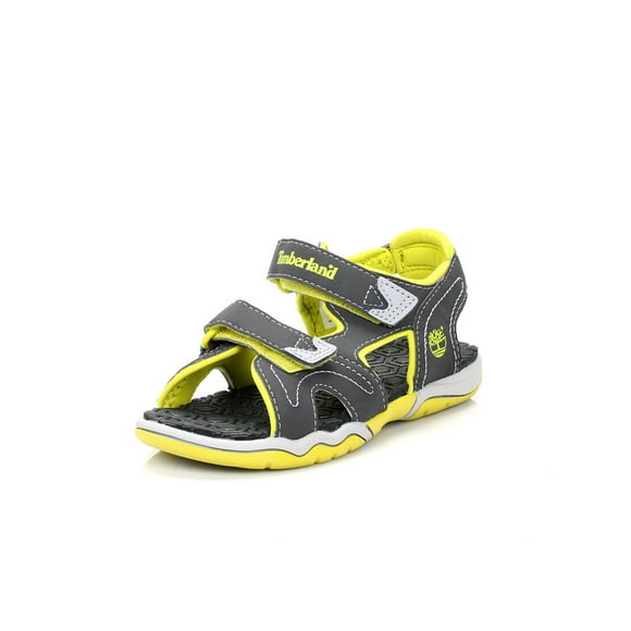 Timberland Adventure Seeker Two-Strap Sandal (Toddler/Little Kid),Dark Grey/Green,5 M US Toddler
