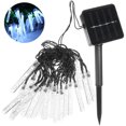 thumbnail image 2 of Bearachild LED de 5M y 20LED, cadena de luz de plástico Solar, cadena LED brillante impermeable para decoración de fiesta de boda de Año Iluminación navideña blanco, 2 of 6
