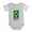 Heather Gray, variant on CafePress - Brazil_S - Cute Infant Baby Football Bodysuit
