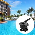 thumbnail image 4 of Accesorios para válvulas de bomba de filtro de arena, válvula multipuerto de 6 vías para piscinas 15 pulgadas negro, 4 of 7