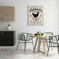 thumbnail image 2 of Stupell Industries Farmers Market Rooster Animal Rustic Textured Word Design Canvas Wall Art by Stephanie Workman Marrott, 2 of 5