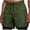 Army Green, variant on DeHolifer Men's Basketball Shorts Casual Workout Athletic Shorts Mesh Flame Graphic Print Running Short Pants Navy XL