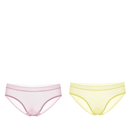 Wijhcboe 2 Pack Womens Lace Thong Panties Lot Panties Seamless Comfortable Low Womens Briefs Cotton Underwear Bulk Waist Panties Sexy Lavender Panties Lace Panties for Women Thong plus Size Underwea