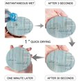 thumbnail image 2 of POGLIP What a Wonderful World Blue Art Rustic Wooden Board Set of 6 Round Coaster for Drinks, Absorbent Ceramic Stone Coasters Cup Mat with Cork Base for Home Kitchen Room Coffee Table Bar Decor, 2 of 5