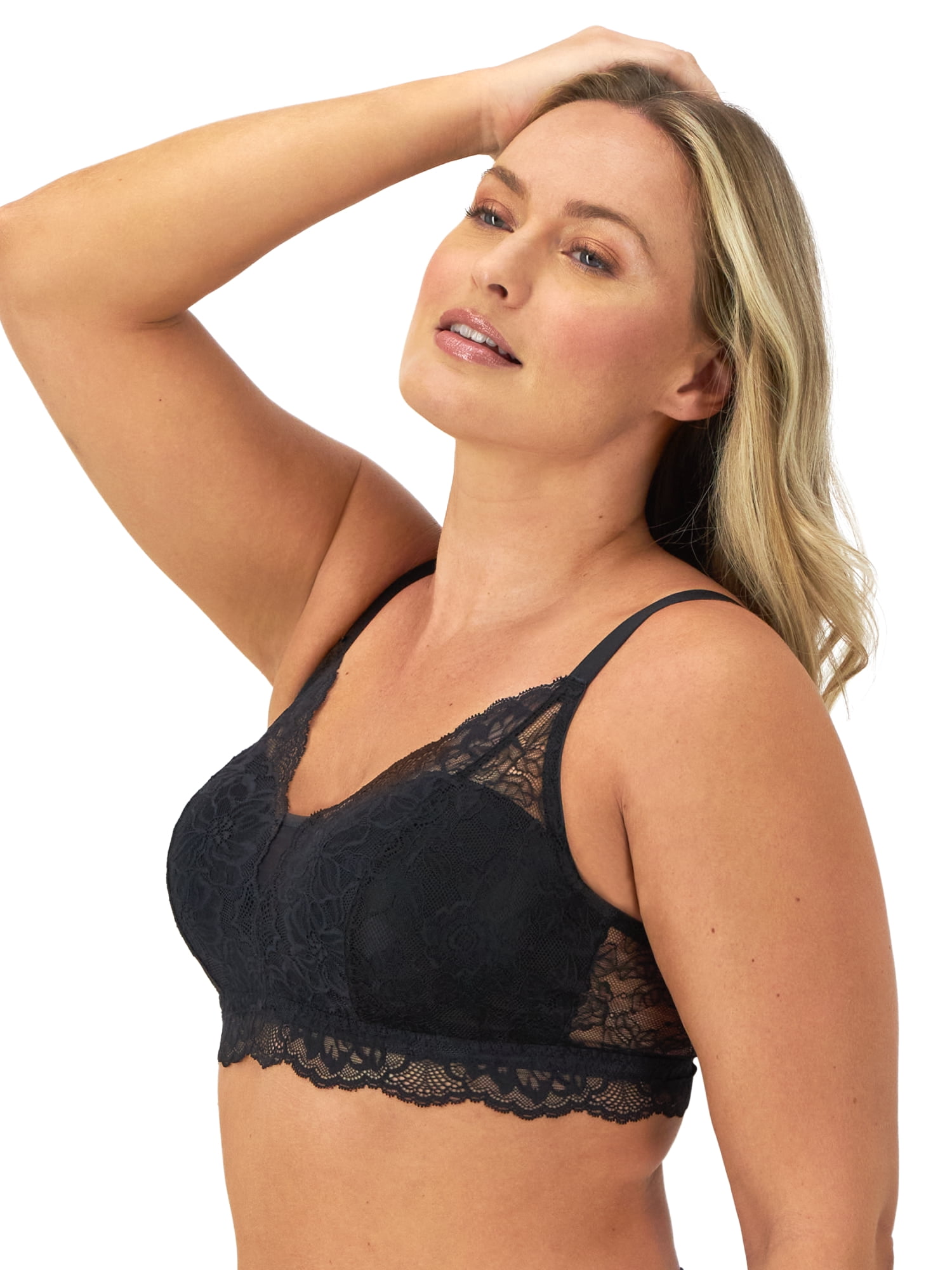 Bali Womens Beautifully You Lace Wireless Bra