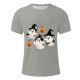 thumbnail image 4 of Blusas y camisas de manga corta y cuello redondo para hombre. Blusas/camisetas de manga corta con cuello redondo y estampado de Halloween para hombre. Blusa para hombre., 4 of 5