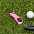 thumbnail image 3 of LJNYFDC Outil de Divot de Golf Pop-up Outil de Divot de Golf Pliable Outil de Réparation de Divot avec Poignée de Balle de Golf en Acier Inoxydable Magnétique Robuste pour Golfeurs, 3 of 7