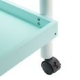 thumbnail image 2 of Mainstays Kids 2-Tier Storage Cart, Mint, 2 of 3