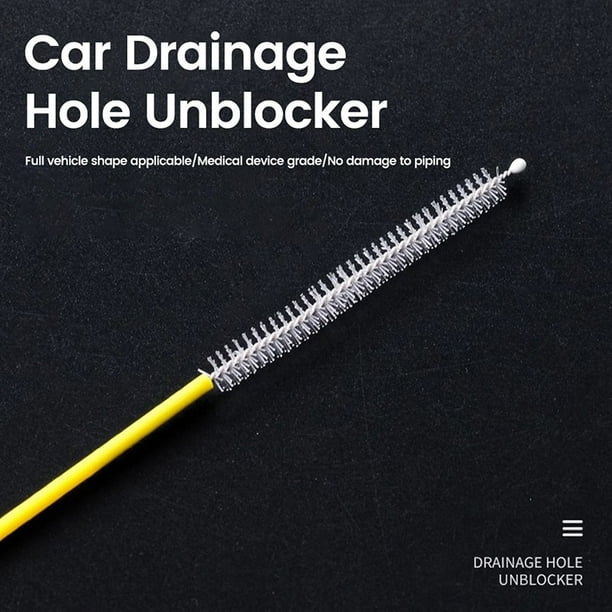 Zhenghebuy Brosse De Nettoyage Flexible 300cm - Outil Débouchage Toit Ouvrant Voiture Et Tuyaux De Drainage