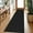 Black/Grey, variant on Braided Runner Rug 2x7 Ft Washable Runners for Hallways Non Slip Rubber Backed Kitchen Runners Cotton Entryway Runner Indoor, Woven Floor Carpet for Hall Kitchen Bedroom, Black/Grey