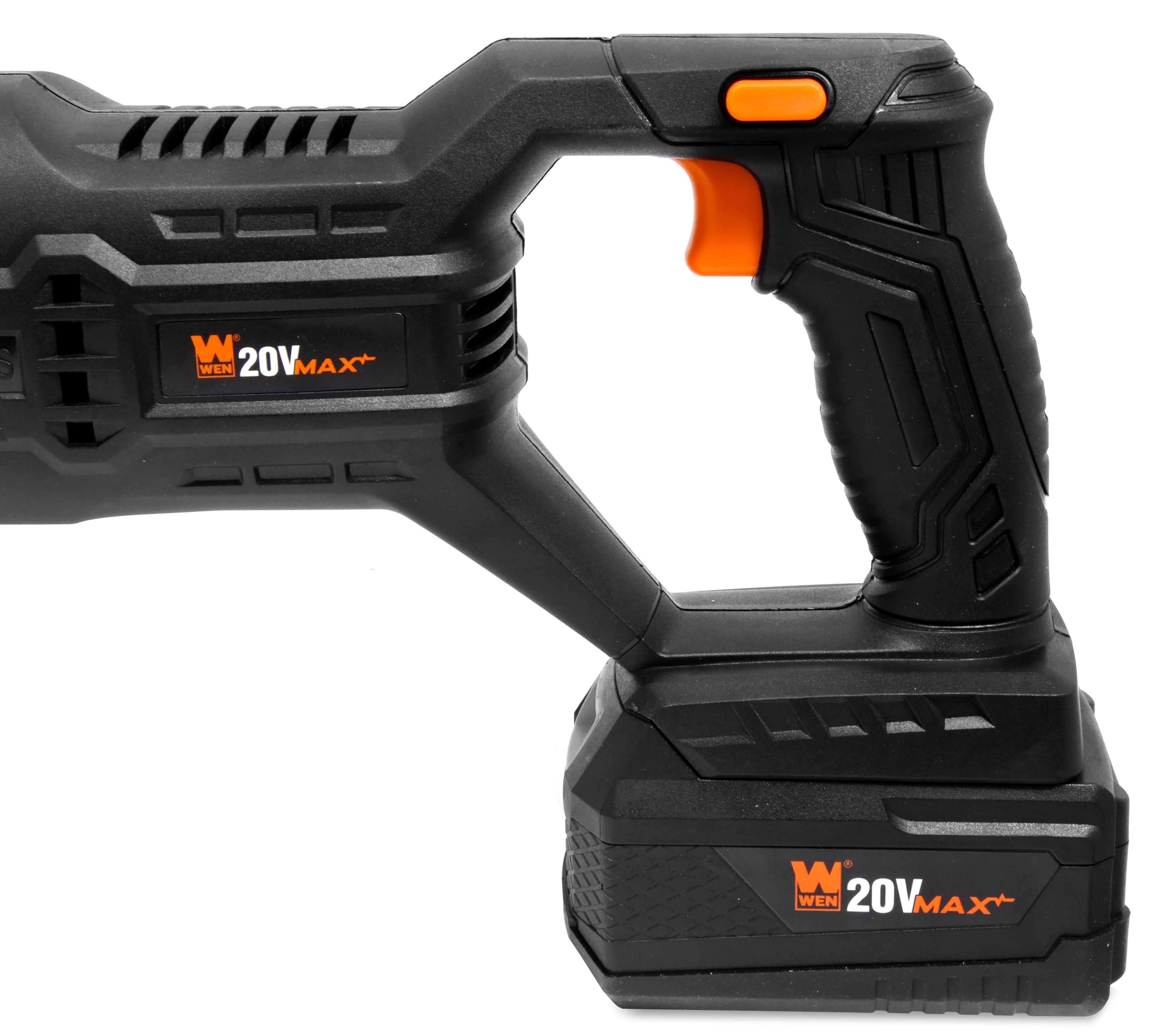 WEN 20667 20V Max Cordless Brushless Jigsaw with 4.0 Ah Lithium Ion Ba —  WEN Products