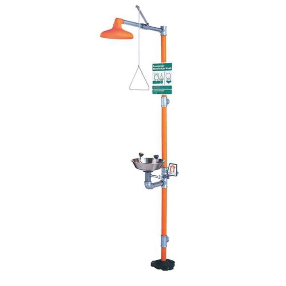 Guardian Equipment Drench Shower With Eyewash,16 In. W G1902