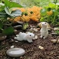 thumbnail image 7 of Zhaomeidaxi 6Pcs Mini Animals Miniature Figurines Animals Model Fairy Garden Miniature Moss Landscape DIY Terrarium Crafts Ornament Accessories for Home Décor, 7 of 7