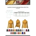 thumbnail image 2 of MixMatchy Women's Long Sleeve Turtleneck Lightweight Pullover Slim Fit Top, 2 of 4