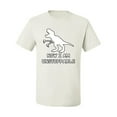 thumbnail image 2 of Wild Bobby, Unstoppable T Rex Funny, Pop Culture, Men Graphic Tee, White, 5X-Large, 2 of 4