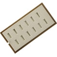 thumbnail image 1 of Bandeja organizadora de madera maciza para guardar anillos y collares, ideal para objetos de colección. A, 1 of 9