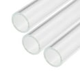 thumbnail image 1 of Unique Bargains Tuyau Acrylique Transparent Tube Rond Rigide 3 Pcs 24mm ID 30mm OD 6 Pieds pour Lampes et Lanternes, Système de Refroidissement par Eau, 1 of 6