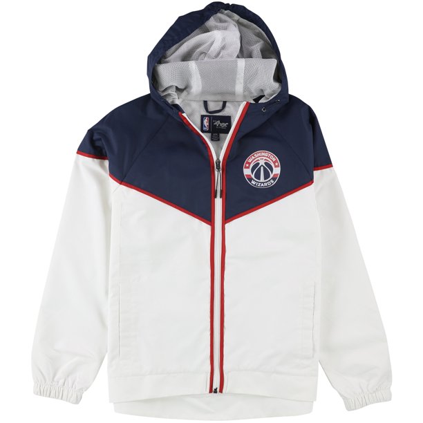 Chaqueta cortavientos G-III Sports para mujer Washington Wizards S