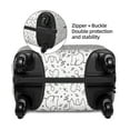 thumbnail image 2 of Yiaed Poodle Dog Print Travel Luggage Cover Suitcase Protector Fits 18-32 Inch Luggage Wheel Covers Patterned Elastic Luggage Anti-scratch（No luggage）-X-Large, 2 of 5