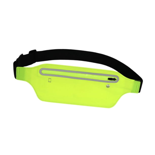 Riñonera elegante para hombre y mujer, impermeable, versátil, con cinturón ajustable verde