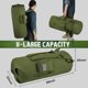 thumbnail image 5 of Bolsa de lona MOZETO Military 110 L con correas de mochila impermeable, 5 of 6