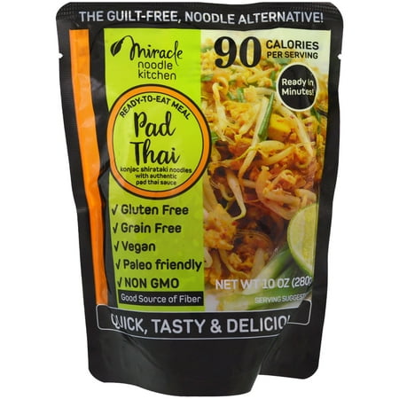 Miracle Noodle, Ready-to-Eat Meal, Pad Thai, 10 oz (pack of