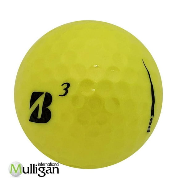 Mulligan - 96 Bridgestone e6 4A Recycled Used Golf Balls, Yellow