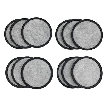 

12 Pcs Replacement Water Filter Discs for Mr Coffee Maker Activated Charcoal Water Purification Dics