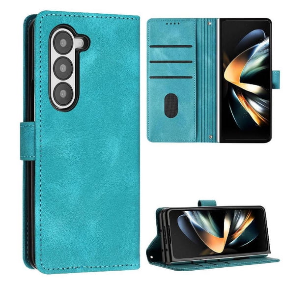 Flip Case for Samsung Galaxy Z Fold 7 Wallet Kickstand Pu Leather Card Insertion