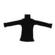 thumbnail image 1 of 1/6 Mini jersey de cuello alto de manga larga trajes de invierno para de acción Negro CUTICAT Suéter de cuello alto de muñeca de 12 pulgadas, 1 of 8