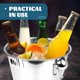 thumbnail image 4 of Wear-resistant Ice Bucket Household Champagne Bucket Portable Wine Bucket KTV Supply, 4 of 4