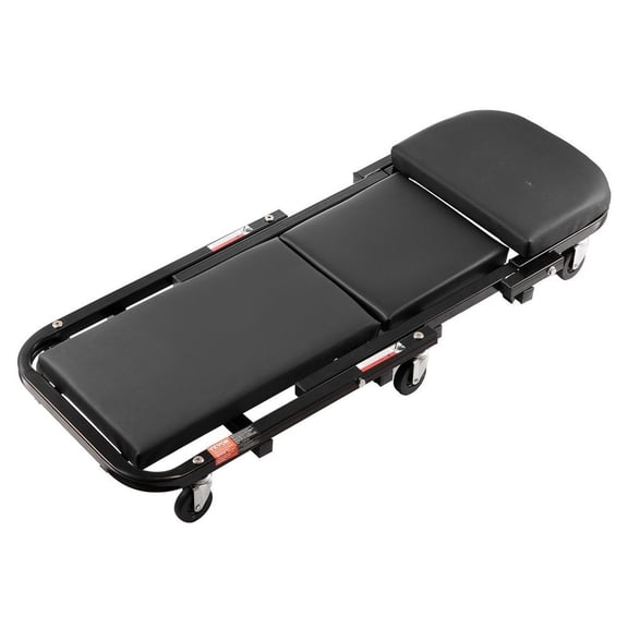 40 inch Foldable Garage Creeper Stool - 450 lbs Capacity Mechanic Creeper