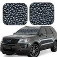 thumbnail image 1 of Balery Gothic Skull Parasol para parabrisas de coche de 2 piezas | Parasol plegable para parabrisas delantero de coche para la mayoría de sedanes-Small, 1 of 6