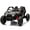 Black, variant on Track Seven 24V Ride on UTV, 2-Seater Ride on Car, 20" Width Seat, 4.97 mph Speed, 400W Motor, Remote Control, Bluetooh, MP3, Lights, Rear Storage, Off-Road Electric Car for Boys Girls Age 3+, Green