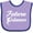 Lavender and Purple, variant on Inktastic Future Dancer Childs Dancing Girls Baby Bib