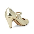 thumbnail image 4 of Chase & Chloe Mary Jane Shoes Women Oxford Pumps - Cute Low Kitten High Heels - Retro Vintage Shoes for Women 1950s Mary Janes Round Toe Shoe with Ankle Strap - Women Dress Shoes, 4 of 4