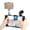 Blue, variant on QKOO 2 in 1 Live Broadcast Smartphone Video Rig + Microphone Kits for iPhone, Galaxy, Huawei, LG,