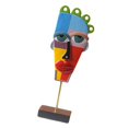 thumbnail image 1 of Estatua de cara , colección de arte creativo de escritorio, escultura decorativa de estatuil exposición de Hotel, dormitorio, hogar, EstiloD Colco Estatua abstracta del arte de la cara, 1 of 6