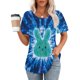 thumbnail image 1 of Xuyuer Happy Easter Family Matching Shirt Women Easter Sunday T-Shirt Cute Tie Dye Bunny Graphic Tee Holiday Short Sleeve Tops Funny Bunny T-Shirt Rabbit Graphic Tee Tops, 1 of 6