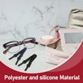 thumbnail image 4 of 4 Uds. Correas ajustables para gafas para niños, empuñaduras para las orejas, correa para gafas de seguridad, soporte para gafas de sol y cadenas para gafas, 4 of 7