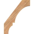 thumbnail image 3 of 3 1/2"W x 20"D x 26"H Balboa Smooth Knee Brace, Western Red Cedar, 3 of 4