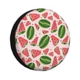 thumbnail image 2 of Balery Watermelon Tire Covers - Tough Tire Wheel Protector for Truck, SUV, Trailer, Camper, RV -15 inch, 2 of 8