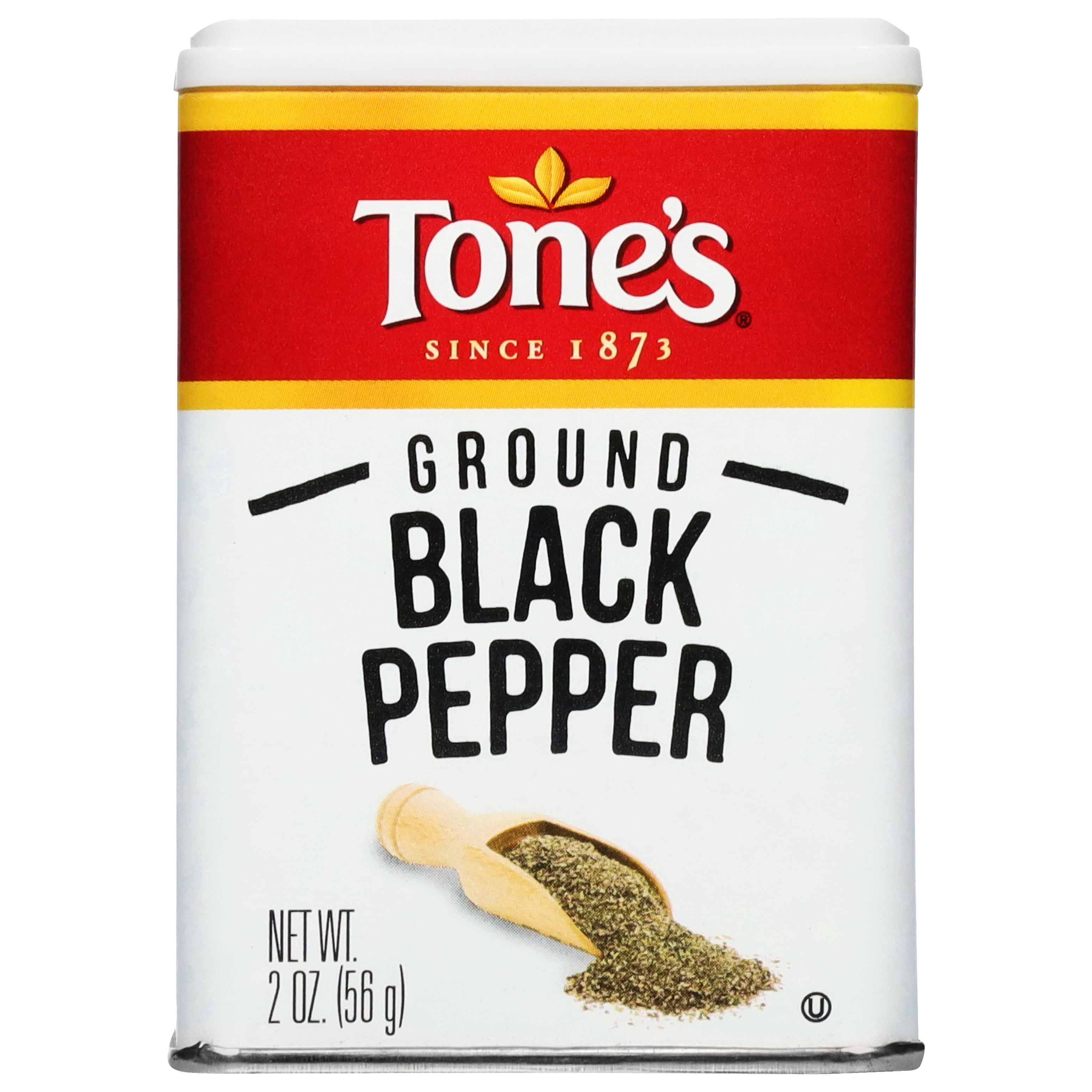 Tone's Ground Black Pepper, 2 oz